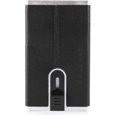 Чехол для кредитных карт PIQUADRO BLACK SQUARE PP4825B3R/N (черный)